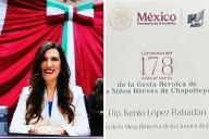 Asistirá Kenia López a ceremonia oficial por Gesta Heroica