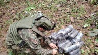 Fuerzas militares destruyen 71 artefactos explosivos listos para atentados