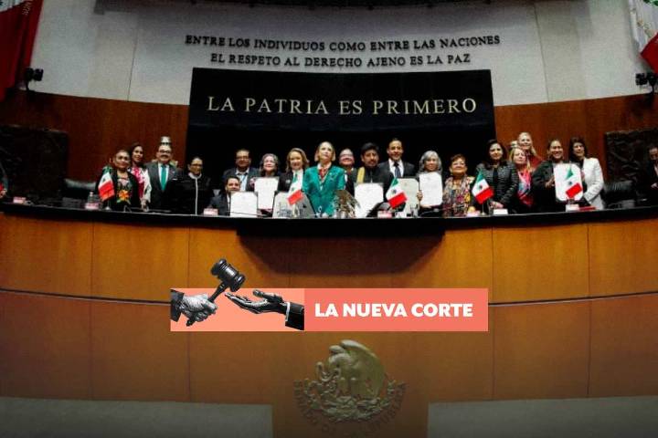 Rinden protesta ministros de la nueva Suprema Corte en medio de críticas de la oposición