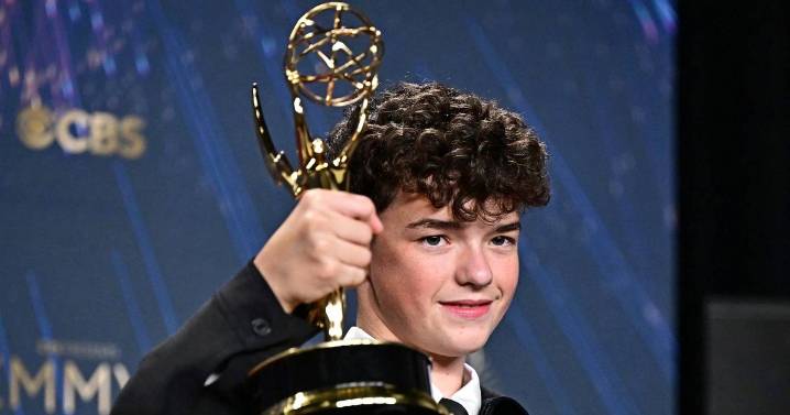 Owen Cooper, 15, becomes youngest ever male winner of acting Emmy after Netdlix hit