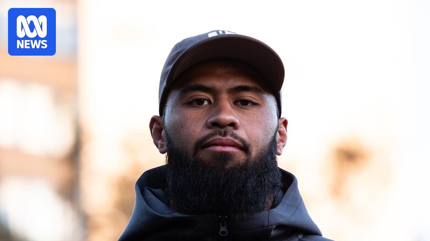 NRL players, including Brisbane Broncos star Payne Haas, spruik crime