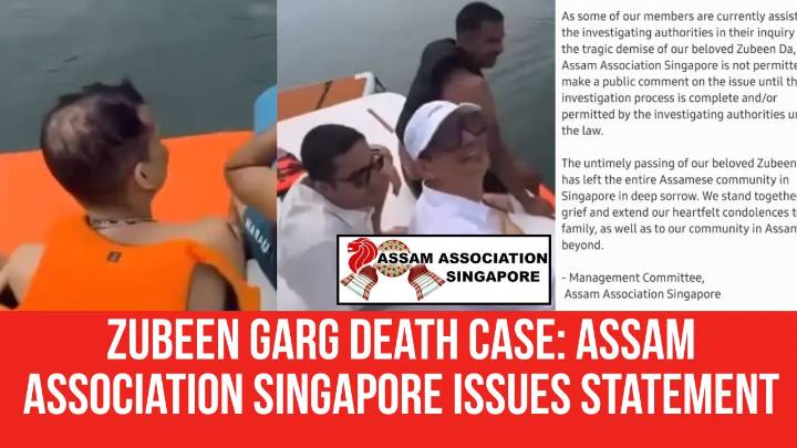 Zubeen Garg Death Case: Assam Association Singapore Issues Statement