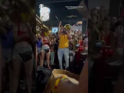 Brazilians celebrate after Bolsonaro sentenced to prison #shorts