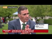 Spanish Prime Minister Sánchez Says Pillars of Spanish Economy 'Quite Solid'