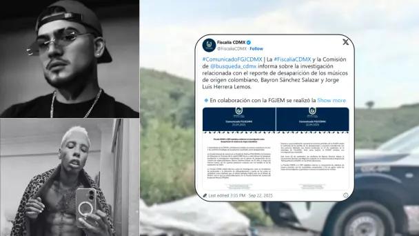 Artistas colombianos fueron hallados muertos el miércoles