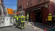 Una explosión en un restaurante de Vallecas (Madrid) provoca el derrumbe parcial de un edificio