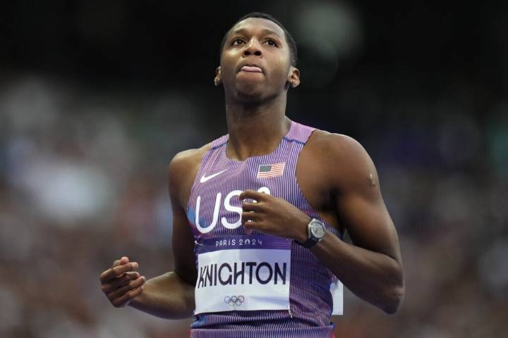US Olympic sprinter Knighton banned for positive test for anabolic steroid