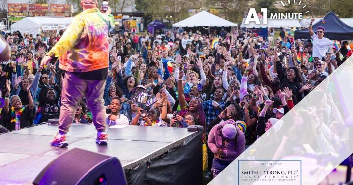 Pridefest 2025 continues in spite of heavy rain