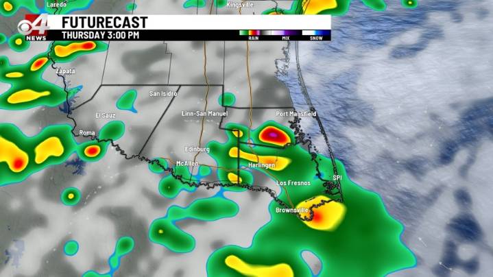 Rain and thunderstorms likely on Thursday