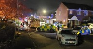 Wife who woke to see house on fire tells jury: ‘I’ve never felt terror like it’, as husband denies attempted murder