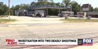 Public safety investigating two deadly shooting in Union