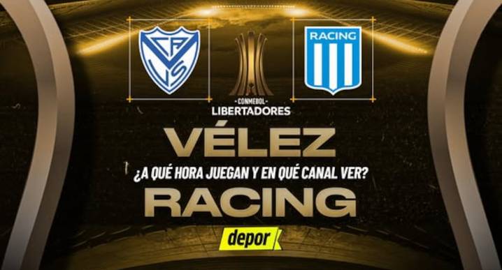 Vélez vs. Racing: fecha, horarios y canales de TV por la Copa Libertadores