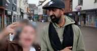 Racial slurs hurled at businessman in front of children during live Sky News segment in Nuneaton