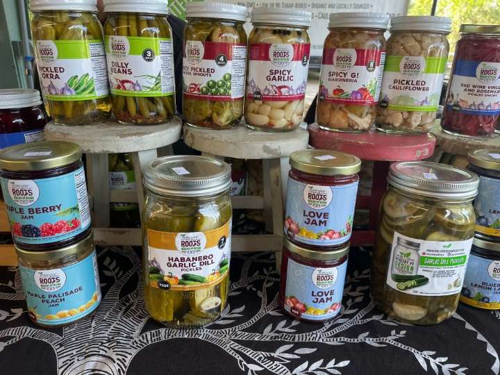 At the Market: Vendors offer pickled and fermented products
