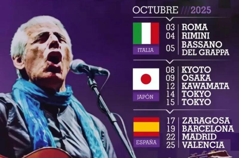 Peteco Carabajal lleva el encanto santiagueño a Europa y Asia en su gira de chacareras y zambas