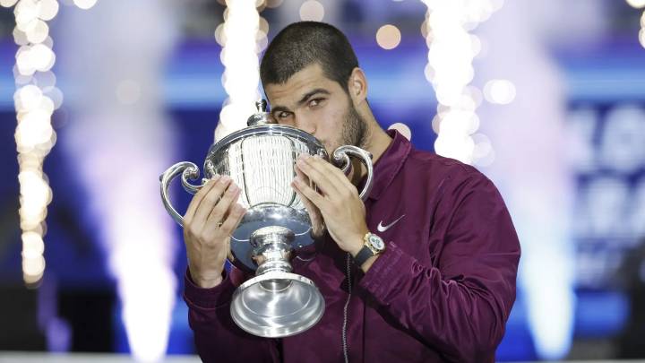 Carlos Alcaraz, tras conquistar el US Open y volver a ser el número uno: "Ha sido el mejor torneo que he jugado en mi vida"