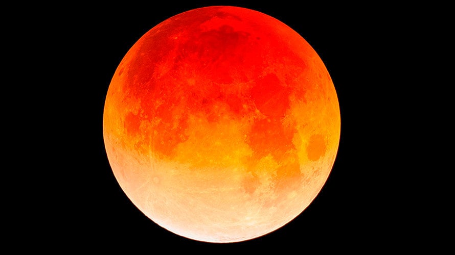 La Luna se tiñe de rojo esta noche: el eclipse total que se verá en Navarra como nunca antes