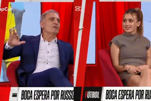 Bronca en Boca con Ruggeri por su pregunta: ''¿Por qué no juega el novio de Morena Beltrán?''