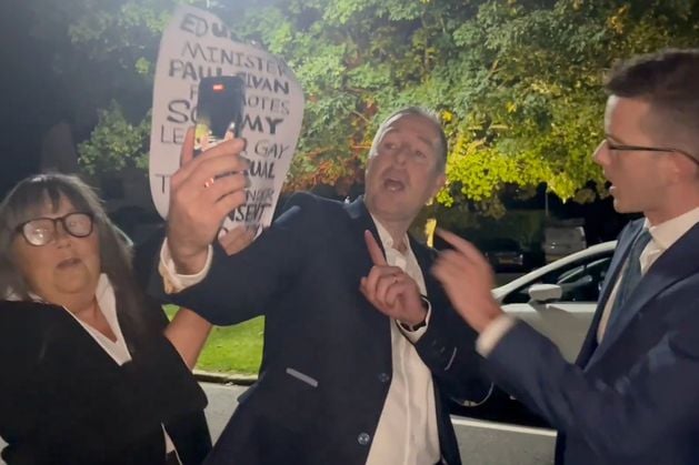 Paul Givan: MLA on being confronted by family during DUP conference