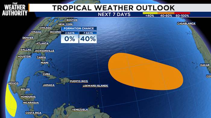 Watching a wave in the Atlantic, tropical formation is possible by mid