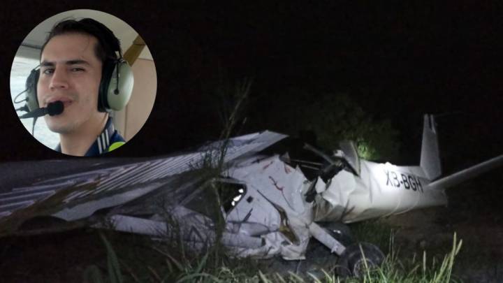 ¿Quién era Bryan Ballesteros, el piloto de la avioneta siniestrada en García?