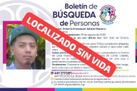 Joven desaparecido en San José de Gracia, Aguascalientes es hallado sin vida en fosa clandestina