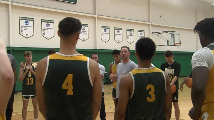 Siena men's basketball holds first practice with high hopes