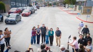 Pavimentan calle CFE en Lomas del Matamoros con inversión de 5.4 mdp