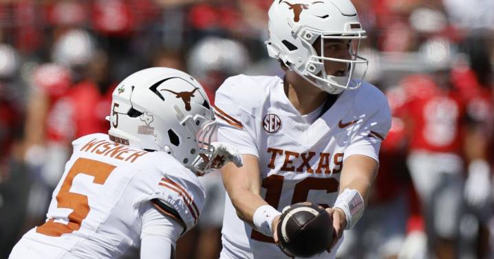 Sarkisian, Manning, preseason No. 1 Texas under microscope after 14