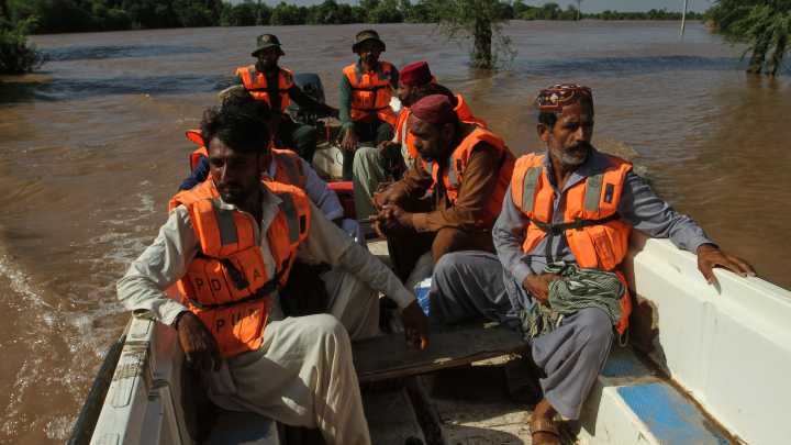 Flood survivors begin to return home in Pakistan's eastern Punjab as water recedes
