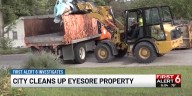 North Omaha eyesore house cleaned up by city