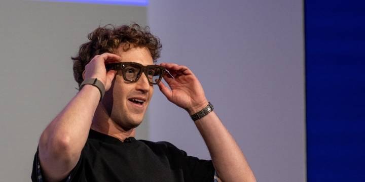 Mark Zuckerberg laughs after the live demo of his new $800 smart glasses goes horribly wrong