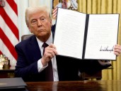 ¿Cuándo se convirtió Donald Trump en presidente? Un repaso de los decretos y medidas en su primer día en la Casa Blanca