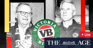 AFL finals 2025: Hawthorn Hawks president Andrew Gowers brought VB to Kirribilli House to celebrate finals win with PM Anthony Albanese