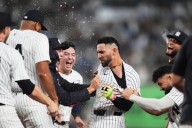 Yankees clinch playoff spot with thrilling walk