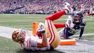 49ers tight end George Kittle suffers hamstring injury vs. Seahawks and will have MRI