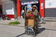 Organilleros del Estado de México llegan a Escárcega y causan expectación en el centro de la ciudad