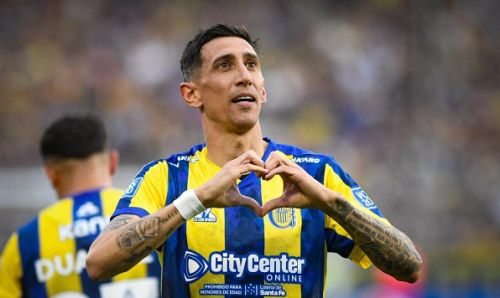 Gol olímpico de Di María en el empate entre Central y Boca