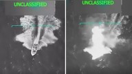 Revelan video de ataque de EEUU a bote con drogas en Venezuela