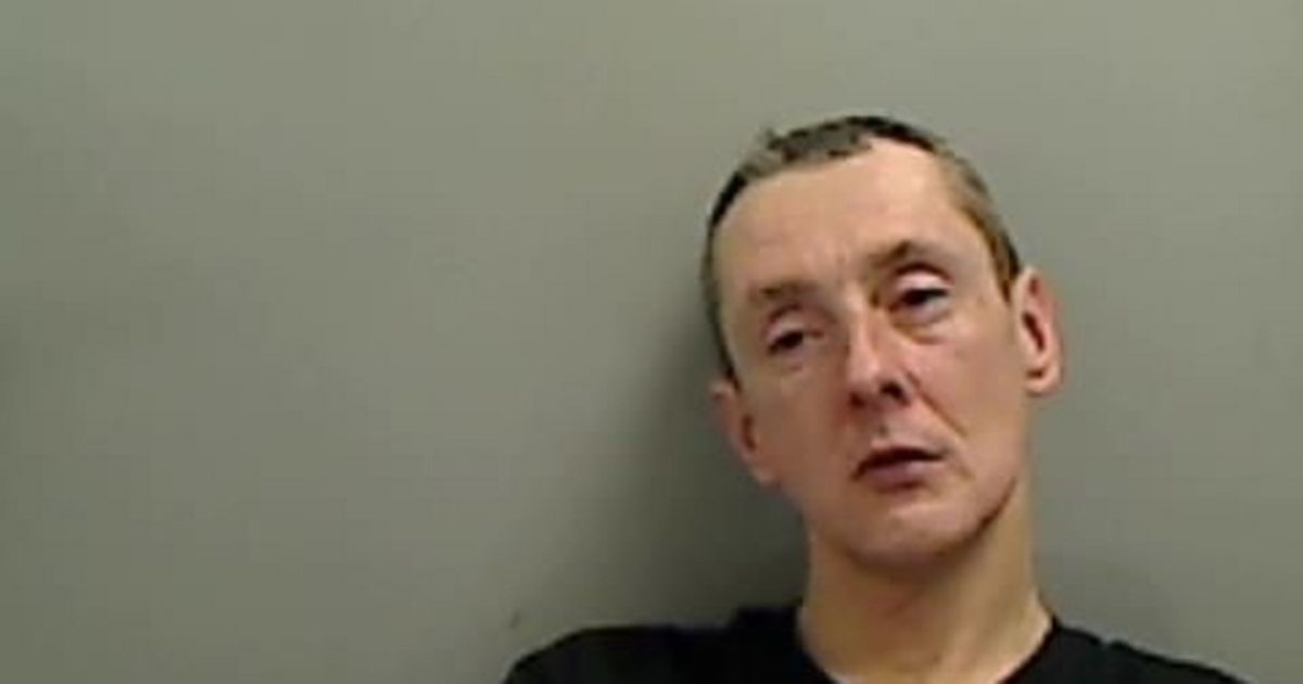 Robber broke victim's nose after 'pinning' him to wall and rifling through pockets