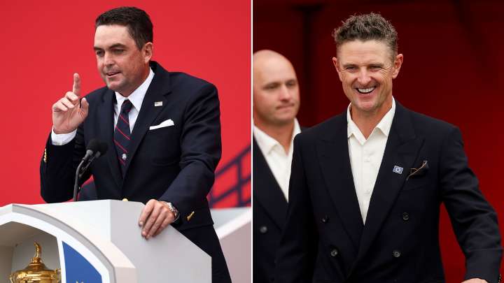 US captain Keegan Bradley makes huge blunder during Ryder Cup opening ceremony speech as fans joke 'Europe already 1up'