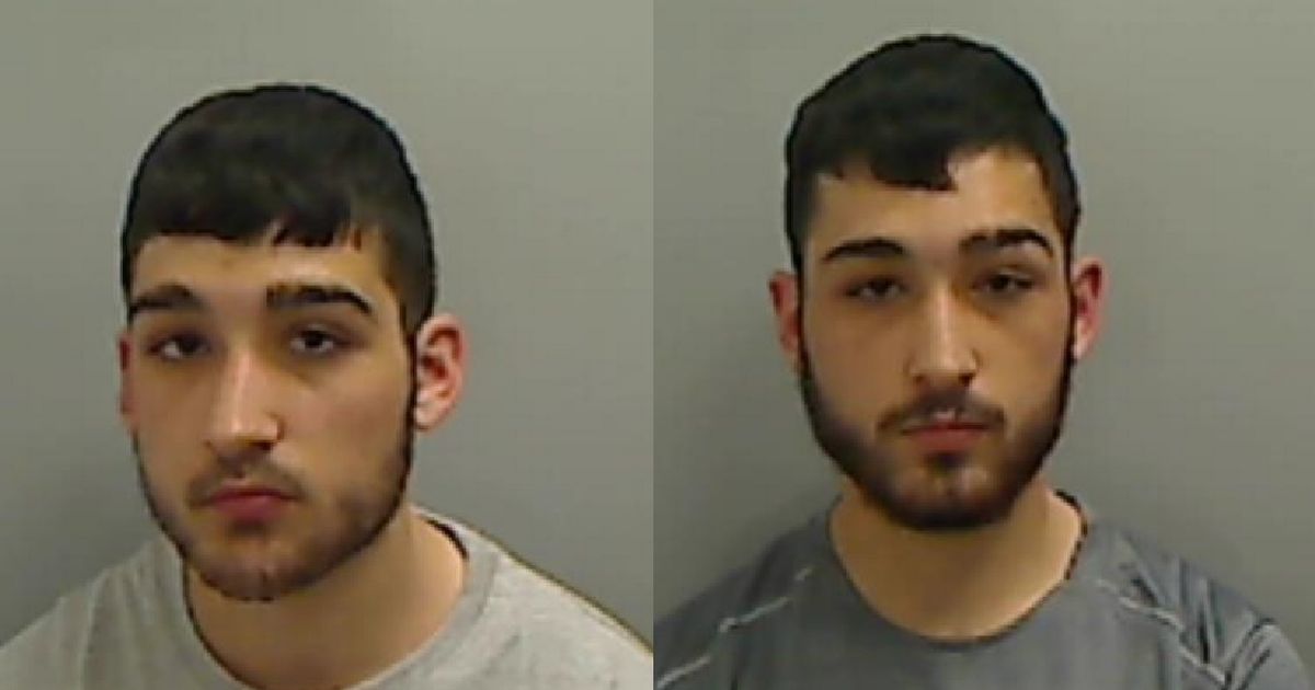 Twins attack man in Stockton street then step over unconscious body and flee