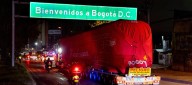 Tras recorrer más de 1.100 kilómetros, llegaron a Bogotá los primeros vagones del Metro
