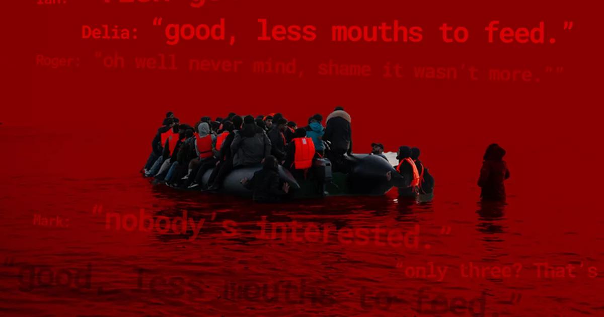 If you're laughing about children dying you've lost your humanity