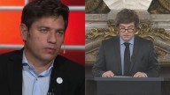 Axel Kicillof cruzó a Javier Milei por la cadena nacional: "Disco rayado"