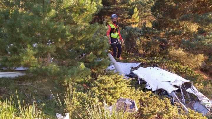 Muere el piloto de una aeronave en un accidente en la Sierra de Guadarrama