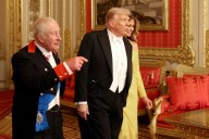 King urges Trump to protect the environment in state banquet speech