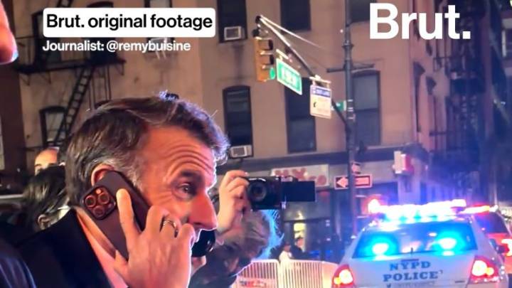 Macron calls Trump after getting stranded in New York