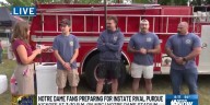 Firefighter tailgate at Purdue