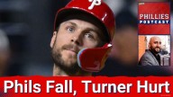 PHILLIES POSTCAST: TREA TURNER HURT as Philadelphia Phillies fall to Miami Marlins, 5